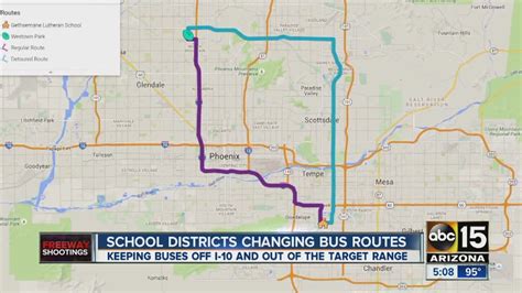 School Bus Route Map