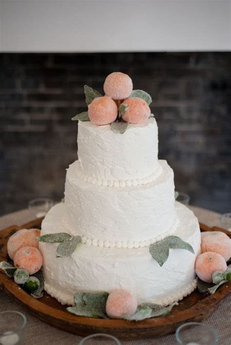 Peach Wedding Cakespeach Wedding Cake Gallery