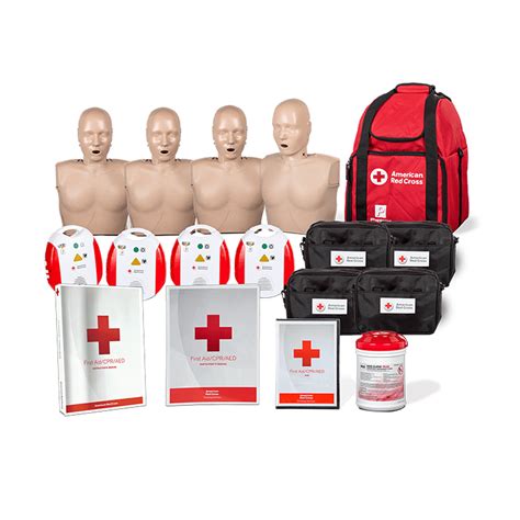 First Aidcpraed For Schools Instructors Kit Red Cross Store
