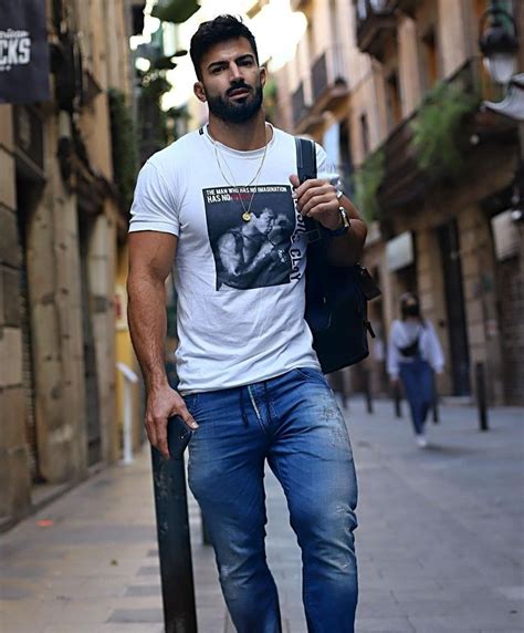 Pin By Tabib Sakif On Absolutely Gorgeous Mens Tops Mens Tshirts Blue Jeans
