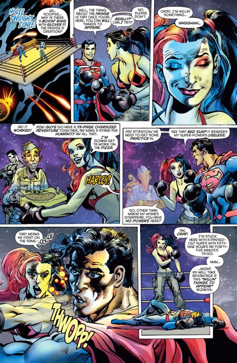 Harley Quinn Knocks Out Superman Comicnewbies