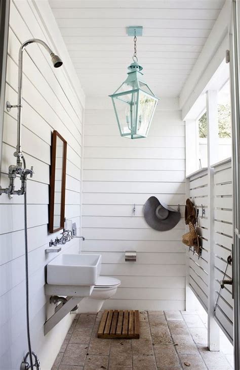 See more ideas about pool bathroom, beach house decor, nautical decor. Great Outdoor Shower Ideas for Refreshing Summer Time - Hative