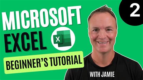Microsoft Excel Tutorial Beginners Level 2 Youtube