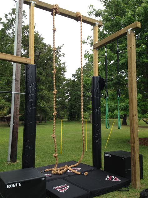 Rogue Rope Climb With Mad Rock Pads ~ Re Pinned By Crossed Irons