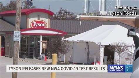 Hundreds Test Positive For Covid 19 At Tyson Foods Arkansas Plant