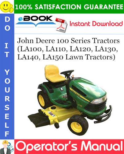 John Deere 100 Series Tractors La100 La110 La120 La130 La140