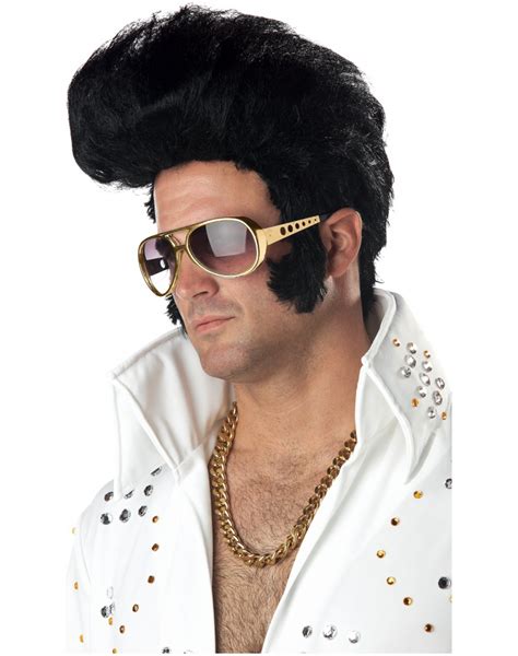 Rock N Roll Wig 1970s Elvis 1950s Greaser Rockabilly Pompadour