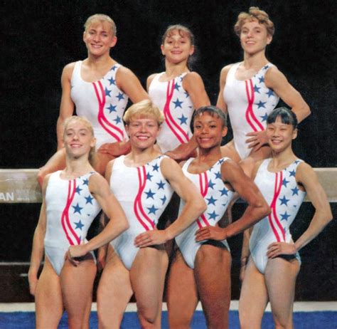 The 1996 Usa Olympic Games Womens Gymnastics Team Gymnastics Photos