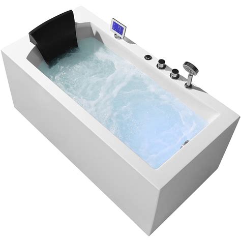 Whirlpool bathtubs, jetted bathtubs, clawfoot tubs & more! Ariel Platinum 59 in. Acrylic Right Drain Rectangular ...