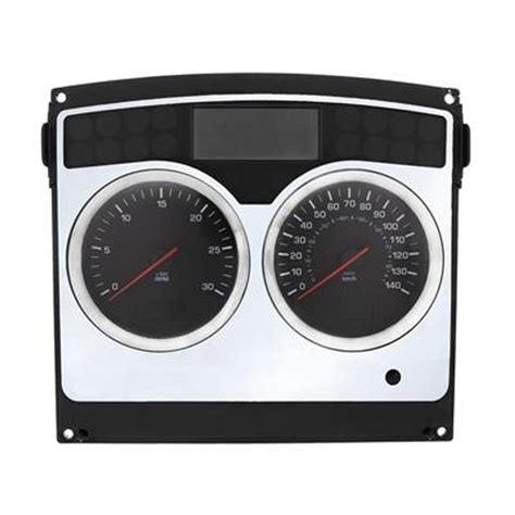 Stainless Speedtachometer Dash Panel Trim For 2006 Kenworth W900