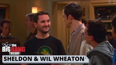 wil wheaton and sheldon became friends the big bang theory best scenes youtube