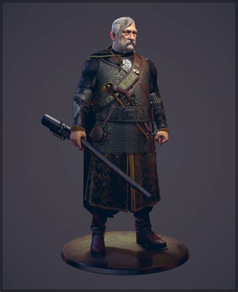 Artstation Cossack Taras Bulba Yaroslav Grigorash Character