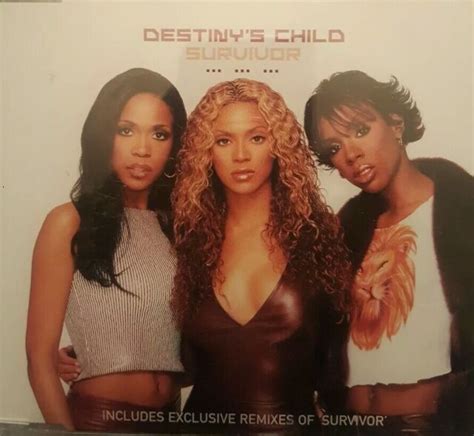 Destinys Child Survivor Rare 2001 Eu Import Maxi Single Brand New