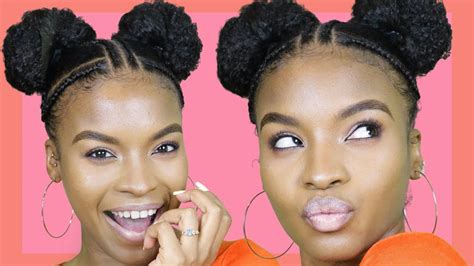 Every year, this style resurfaces as soon as the warmer weather starts to appear and is perfect for. Quick & Easy Bun Updo w/Braids | NATURAL HAIR QUICK STYLES ...