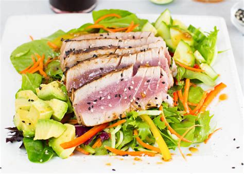Seared Ahi Tuna Steak Salad Recipe Bryont Blog