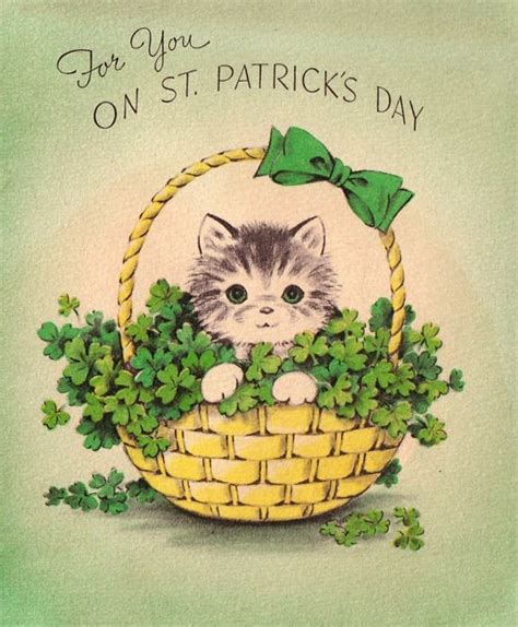 Vintage Holidays St Patricks Day Cards Vintage Greeting Cards St