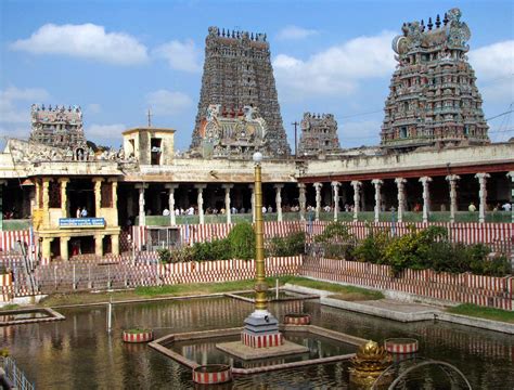 World Visits Meenakshi Temple Famous Place In India