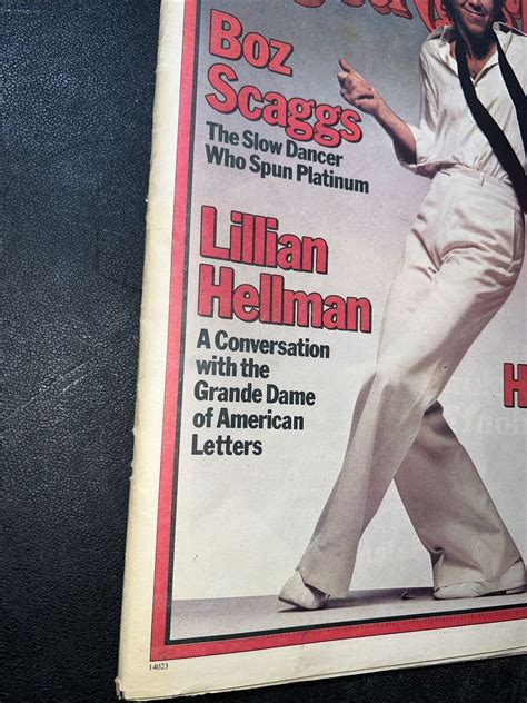 Collectible Rolling Stone Magazine 2 24 1977 Issue No 233 Boz Scaggs