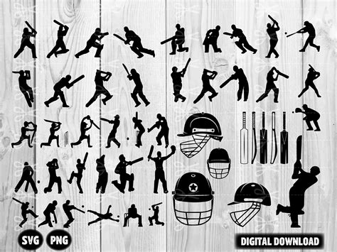 Cricket Svg Cricket Silhouette Cricket Svg Bundle Cricket Clipart