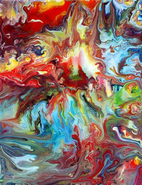Abstract Fluid Painting 64 By Mark Chadwick On Deviantart