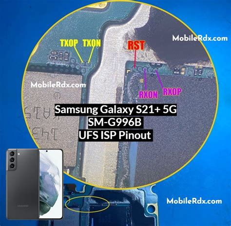 Samsung Galaxy S G Ufs Isp Pinout Test Point