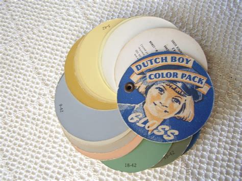 Vintage Dutch Boy Paint Color Pack Etsy Dutch Boy Paint Colors