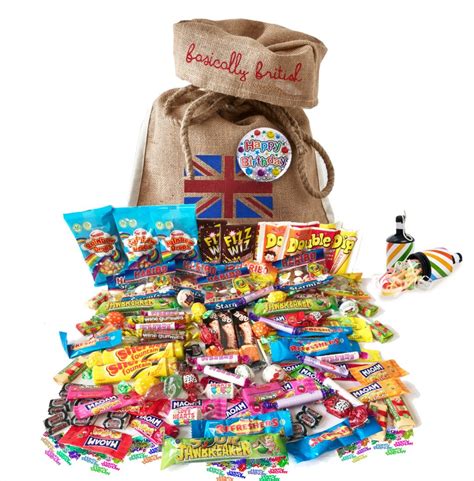 Buy British Retro Nostalgic 100 Pieces Birthday Candy Assortment By The