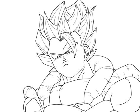 Gogeta Coloring Pages
