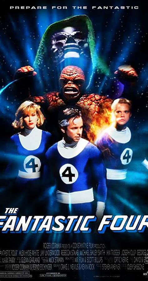 Fantastic four offers a series of origin story scenes, in which the four heroes' individual interests and anxieties are established, with much attention to movie and product franchising. The Fantastic Four (1994) - IMDb