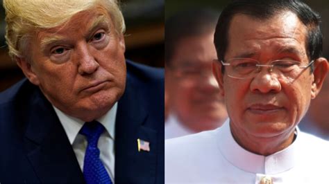 Us President Calls For Cambodia To Return To “path Of Democratic