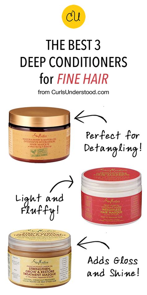 The Best 3 Deep Conditioners For Fine Hair Curls Understood