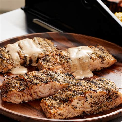 Grilled Salmon With Balsamic Butter Sauce Grill Mates