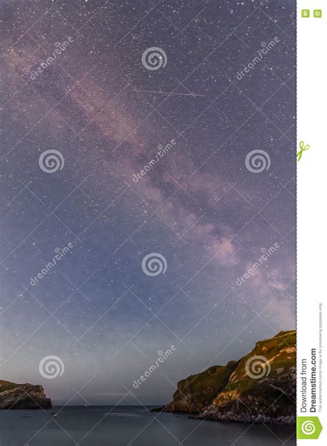 Lulworth Cove Milky Way Stock Photo Image Of Jurassic 77828166