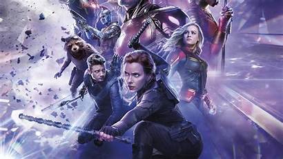 Avengers Endgame Widow 8k Poster Marvel Captain