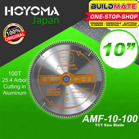 Hoyoma Japan Tct Saw Aluminum Miter Saw Blade 10 X 100t Aluminum
