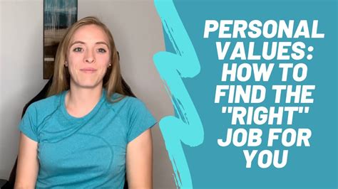 How To Find The Right Job For You Youtube