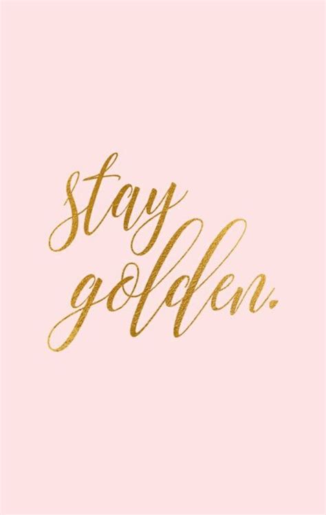 Imagem De Gold Pink And Quote Golden Quotes Gold Quotes Wallpaper