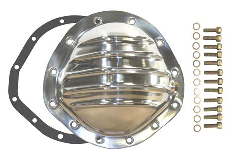 Polished Aluminum Chevy Gm 12 Bolt Diff 875 Rg Differential Cover