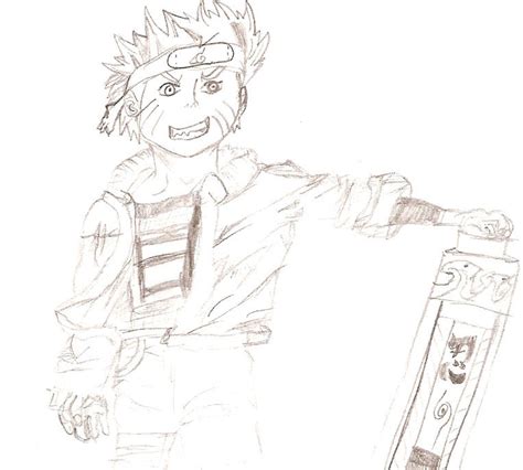 Naruto Uzumaki Sketch By December Art Rebel On Deviantart