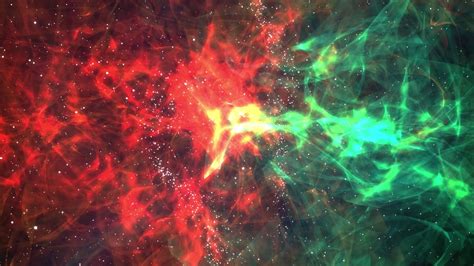 Free Fire And Ice Nebula 4k Motion Background Youtube