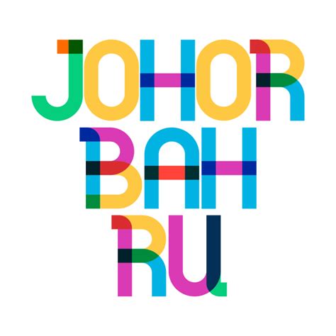 Johor Bahru Malaysia Pop Art Letters Johor Bahru T Shirt TeePublic
