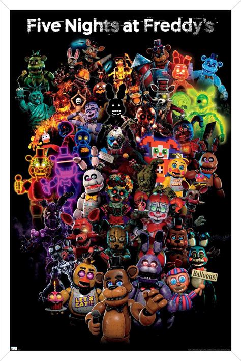 Five Nights At Freddys Fnaf Movie 2023 Poster Ph