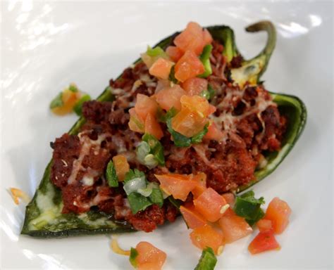 stuffed poblano peppers recipe ali miller rd
