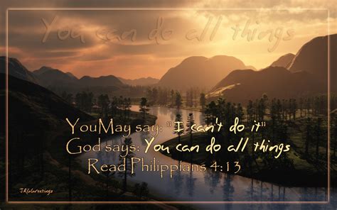 Free Download Philippians 413 You Can Do All Things Wallpaper Christian
