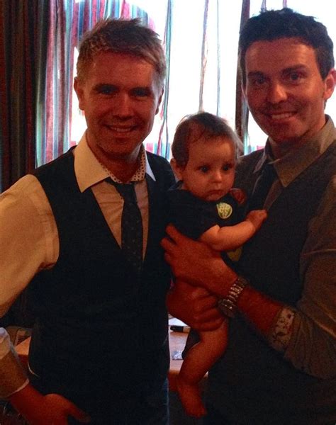 Neil Byrne And Ryan Kelly Ryan Holding A Babycute Ryan Kelly Irish Boys