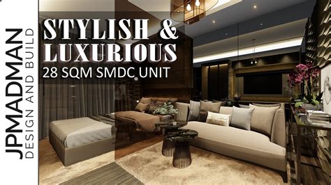 28sqm Smdc Tiny Condo Makeover Luxurious And Elegant Style