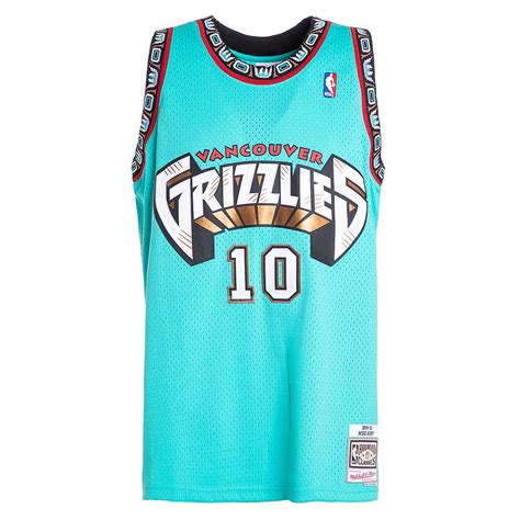 Vintage Mitchell And Ness Vancouver Grizzlies 10 Mike Bibby Jersey 2xl