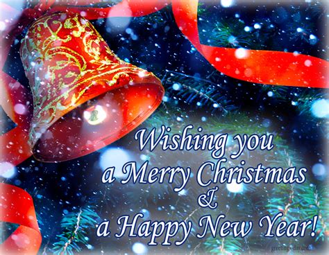 Merry Christmas Happy New Year Ecards Greetings