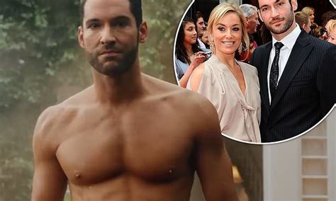 Tom Ellis Appears Shirtless In The Brand New Trailer For Netflix S Lucifer Daily Mail Online
