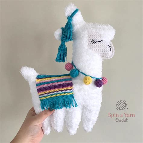 Ragdoll Llama Free Crochet Pattern • Spin A Yarn Crochet